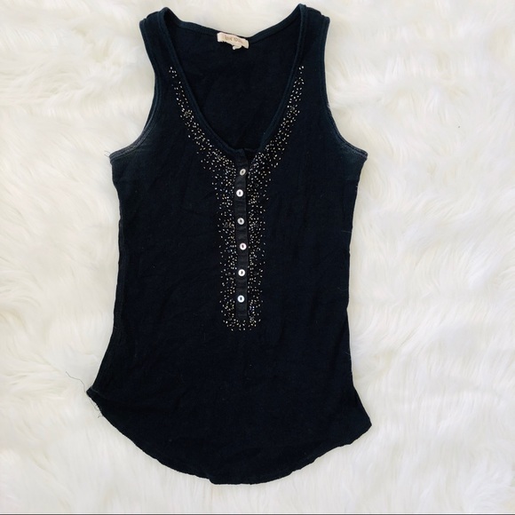 Love Rocks Tops - 🚨LOWEST $🚨 buttoned tank 🌟